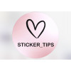Sticker Tips