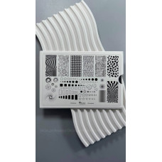 SAGA Professional Płytka do stampingu 08 Print