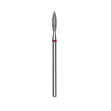 Staleks frez diamentow płomyk czerwony 2.3x10mm