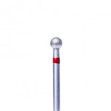 Frez HEAD Diamentowy Kulka 4 mm Red