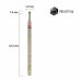 Nisima Frez diamentowy P801F018 kulka czerwony