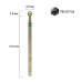 Nisima Frez diamentowy P801F035 kulka czerwony
