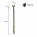Nisima Frez diamentowy P801M040 kulka niebeski