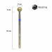 Nisima Frez diamentowy P801M050 kulka niebeski