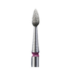 Staleks Frez diamentowy oliwka czerwona 2.3x5mm