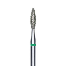 Staleks frez diamentowy płomyk zielony 2.1x8mm FA10G021/8