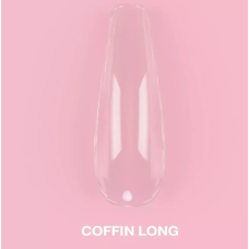 Lunamoon Gel Tips Coffin Long