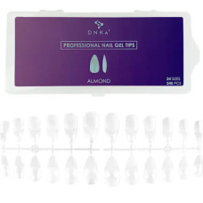 PROFESSIONAL NAIL GEL TIPS DNKa, ALMOND 240pcs