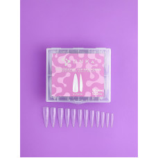 REUSABLE UPPER NAIL FORMS DNKa, ALMOND 120pcs