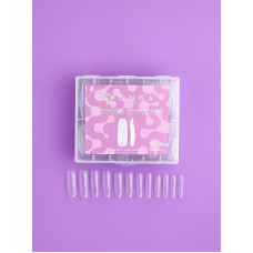 REUSABLE UPPER NAIL FORMS DNKa, Soft SQUARE  120pcs