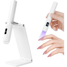 URAQT Latarka UV LED lampa do paznokci z uchwytem