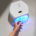 Lampa UV/LED Q100 BL Clavier, 48W biała, 57x LED, lustrzane dno