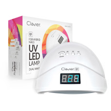 Lampa UV LED – CLAVIER – Q1 do Paznokci, Hybryd, Żeli 48W