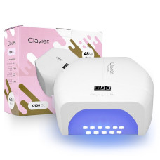 Lampa UV/LED Q100 BL Clavier, 48W biała, 57x LED, lustrzane dno
