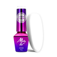 LAKIER HYBRYDOWY MOLLYLAC HYPNOTISE WHITE 5 G