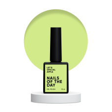 NAILSOFTHEDAY Let's special Apple - pastelowo-seledynowy lakier hybrydowy, 10 ml