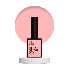 NAILSOFTHEDAY Let's special Apricot - pastelowobrzoskwiniowy lakier hybrydowy, 10 ml