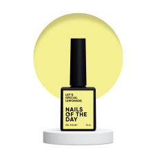 NAILSOFTHEDAY Let's special Lemonade - pastelowocytrynowy lakier hybrydowy, 10 ml