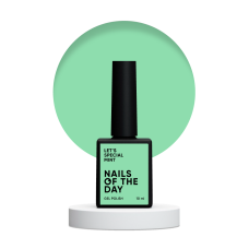 NAILSOFTHEDAY Let's special Mint - miętowy lakier hybrydowy, 10 ml