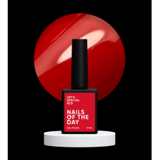 NAILSOFTHEDAY Let's special Red, Lakier hybrydowy 10 ml