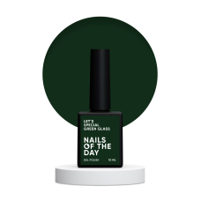NAILSOFTHEDAY Lakier hybrydowy Let's special Green glass, 10 ml