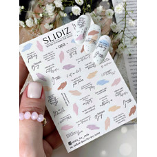Naklejki Wodne SLIDIZ 060