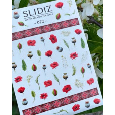 Naklejki Wodne SLIDIZ 072