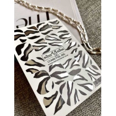 VS Nails Naklejki wodne COMBI FOIL 008
