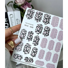 Okłady na paznokcie do manicure SLIDIZ WM-049