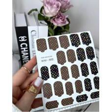 Okłady na paznokcie do manicure SLIDIZ WM-052