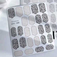 Okłady na paznokcie do manicure SLIDIZ WM-026