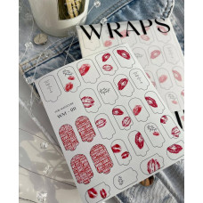 Okłady na paznokcie do manicure SLIDIZ WM-011