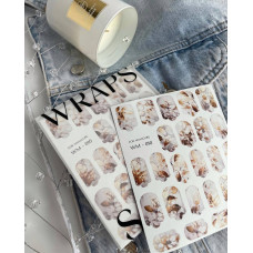 Okłady na paznokcie do manicure SLIDIZ WM-010