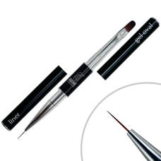Adore Manicure Brush Double-sided ”Gel Oval&Liner