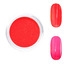 Pigment neonowy do paznokci w proszku słoiczek neon uv pigment 0,6 g Nr 07