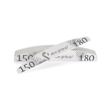 Aba Group Pilnik do paznokci PÓŁKSIĘŻYC 150/180 STANDARD - OPAKOWANIE, 25 sztuk