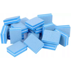 Mini Blok Polerski 100/180 50 szt. niebieska