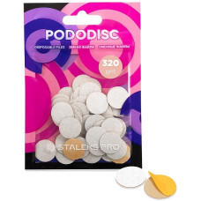 Staleks Pro Pododisc wymienne nakładki S grad. 320 Białe