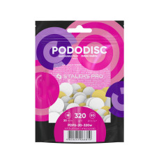 Staleks Pro Pododisc wymienne nakładki М grad. 320 białe