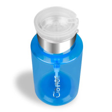 Dozownik z Pompką Clavier, na płyny, cleaner, aceton -niebieski 180 ml – 1 szt.