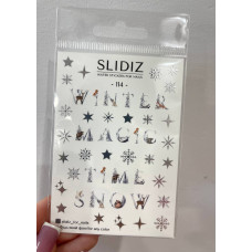 Naklejki Wodne SLIDIZ 114 (Foil)