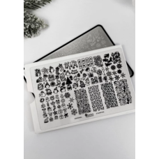 SAGA Professional Płytka do stampingu 13 Merry Christmas