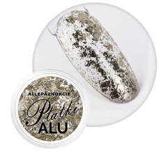 Pyłek do paznokci metaliczne Płatki Alu 0,2 g Nr 10