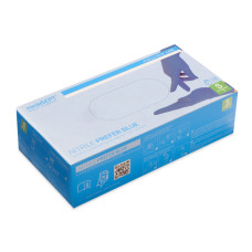 Rekawiczki medaSEPT nitrylowe blue, S
