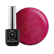 SAGA Professional Gel Polish Cat Shine 01, 9 ml (cherry)