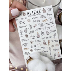 Naklejki Wodne SLIDIZ 040