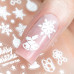 Naklejki do paznokci samoprzylepne świąteczne Molly Nails SD-2076