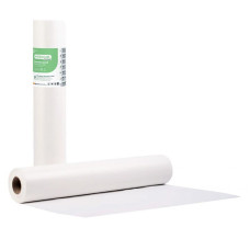 Podkład w rolce Mercator 50cm x 50m - Biały Soft Care Premium 2ply Papier+folia PE 