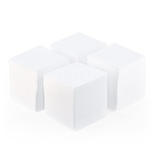 Perforowane waciki bezpyłowe do paznokci AlleMed 5x5 cm 500 szt