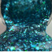 NAILSOFTHENIGHT Brokat gel 03 - turkusowe żel do zdobień z brokatem, 5 g